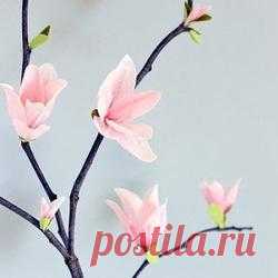 Цветы из креп-бумаги