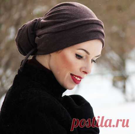 Как красиво повязать платок на голову