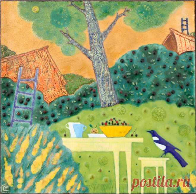 ЭМАЛИ - Сахарова Елена эмаль керамика украшения