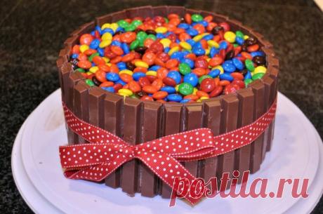 Торт из шоколадок – 6 рецептов, как сделать детский торт своими руками