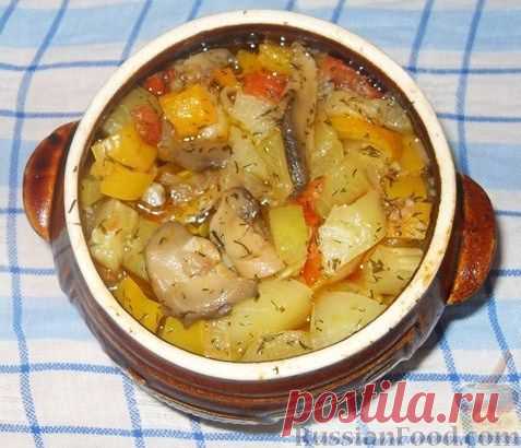 Овощное рагу с мясом - в любое время года!