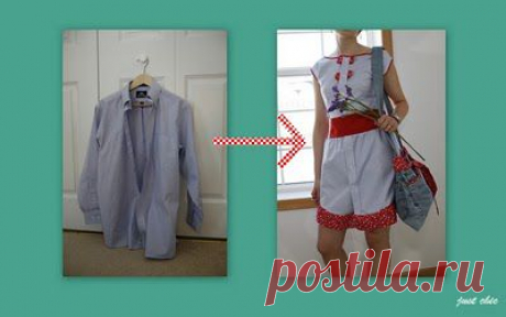 платье из сорочки