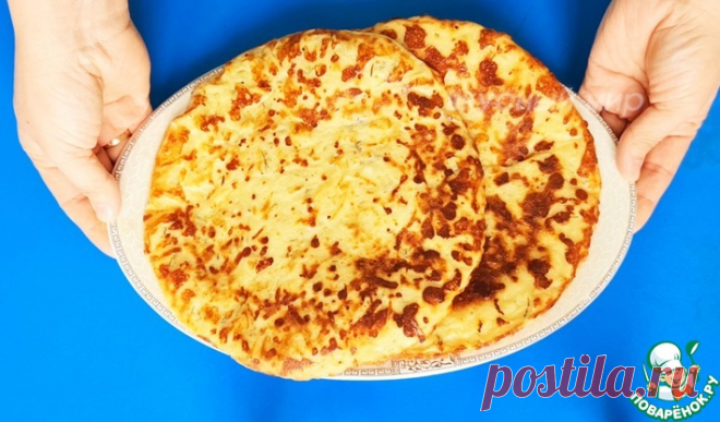 Сырная лепешка Кулинарный рецепт