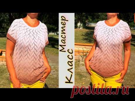 НЕВОЗМОЖНО УСТОЯТЬ ОТ СОБЛАЗНА СВЯЗАТЬ ЭТУ СУПЕР КОФТОЧКУ НА КРУГЛОЙ КОКЕТКЕ/Смотреть обязательно