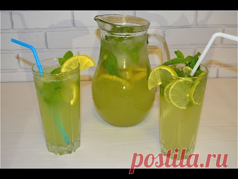 Рецепт МОХИТО / Сравниваю 2 варианта/Какой же все таки напиток вкуснее с ЛАЙМОМ или ЛИМОНОМ! # 218