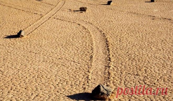 Долина блуждающих, или движущихся камней | ЭкспрессУм