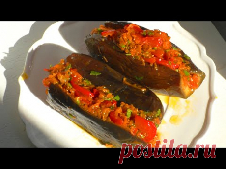 "Манзаны" Острые баклажаны по - гречески).