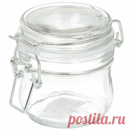 Купить Банка для сыпучих продуктов стеклянная JAR250, 0.25 л по низким ценам с доставкой в интернет-магазине Порядок