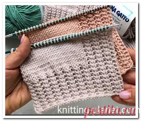 Красивая резинка спицами видео. Вязание резинки спицами видео | Knitting Planet