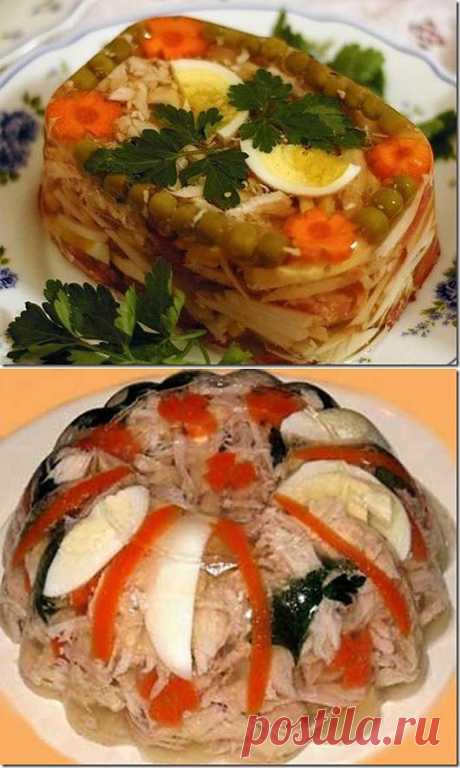 Вкусно и красиво: Заливное из курицы | One of Lady - Журнал для женщин