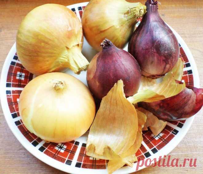 Рецепты от варикоза с луковой шелухой