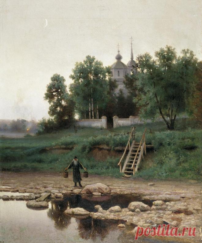 Художник Ефим Ефимович Волков (1844-1920).
