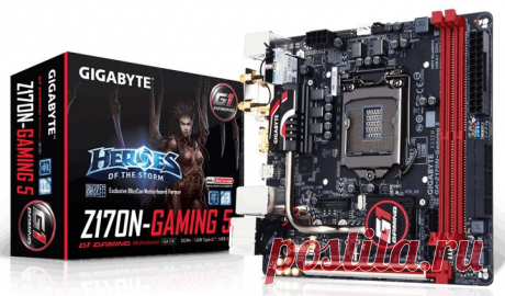 Новости Hardware - Gigabyte выпустила плату GA-Z170N-Gaming 5 | Overclockers.ua