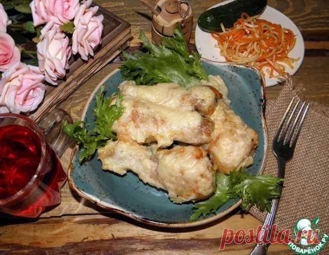 Курица в сливочно-луковом соусе – кулинарный рецепт