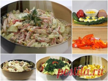 Салат &quot;Алёнушка&quot;
Вкусный и не сложный в приготовлении салатик.