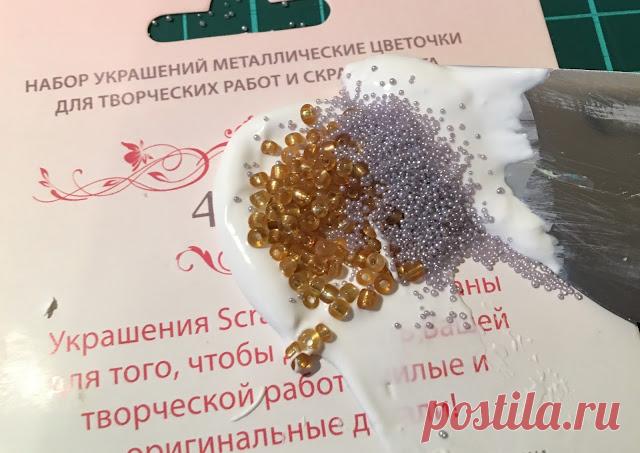 Мастер- класс по созданию микс-медийного холста от Аллы Щербаковой. - Челлендж блог 