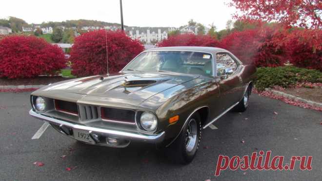 1972 Плимут CUDA и 340/290 л. с., 4-ступенчатая | Лот Ф6 | Киссимми 2014 | карманный путеводитель аукционов