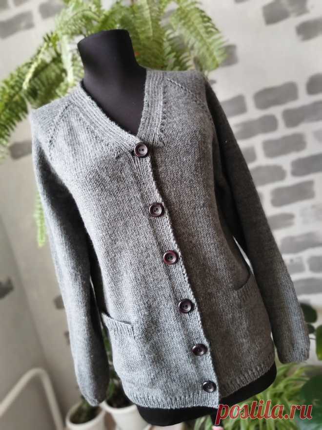 Вязаный спицами Жакет, описание | Дизайн одежды | Дзен