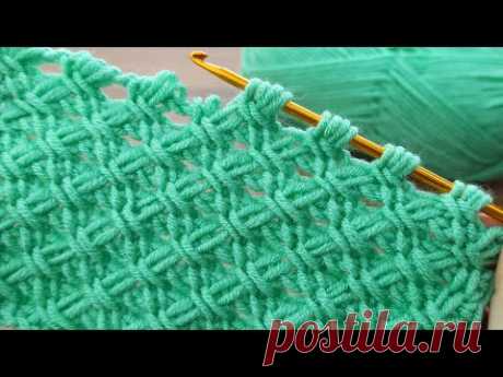 Wow 💯Amazing👌 * Super Easy Tunisian Crochet Baby Blanket For Beginners online Tutorial * #Tunisian