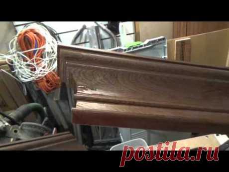 Как укоротить капитель #установка дверей