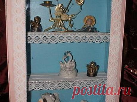 Чемодан-витрина - Декор