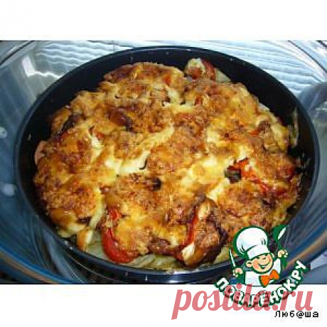 Свинина с овощами в аэрогриле - кулинарный рецепт