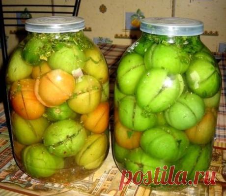 ФАРШИРОВАННЫЕ ЗЕЛЕНЫЕ ПОМИДОРЫ