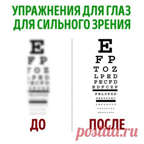 Эти упражнения помогут вам вернуть хорошее зрение за 2 месяца. И всего за 15 минут в день!
