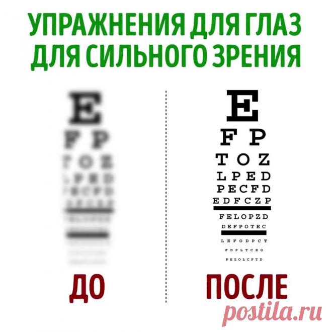 Эти упражнения помогут вам вернуть хорошее зрение за 2 месяца. И всего за 15 минут в день!