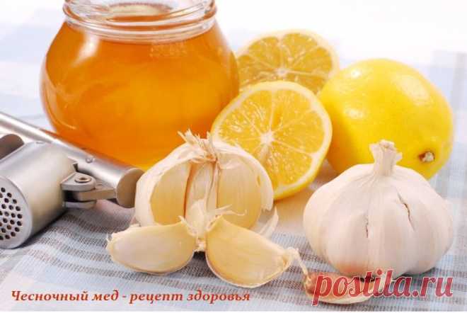 Чесночный мед для здоровья зимой - незаменимый рецепт