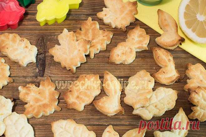 ✔️Печенье с лимоном и цедрой постное: простой рецепт с фото пошагово в духовке в домашних условиях