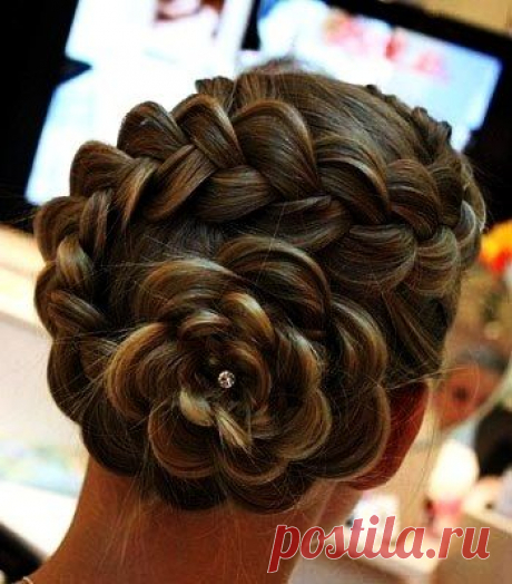 Поделки стороне оплетки Розы прически пошагово | www.FabArtDIY.com