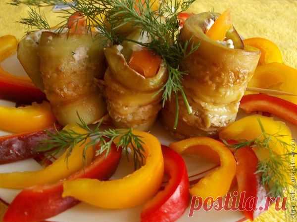 Кораблики из баклажанов | Ваши любимые рецепты