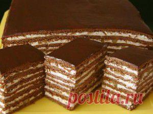 Торт медово шоколадно ореховый | Простые и вкусные рецепты