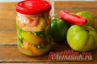 Зеленые помидоры по-армянски, самая вкусная заготовка на зиму Армянская нация издавна славилась своим кулинарным мастерством. Пряные и ароматные блюда этой кухни, несмотря на немалую остроту, неизменно вызывают восторг своим невероятным вкусом. А еще армяне – великие мастера в приготовлении заготовок на зиму. Хочу предложить вам один из самых вкусных рецептов заготовки по-армянски, который порадует тех, кто очень любит томаты: вкуснейшие, пикантные зеленые помидоры, которы...
