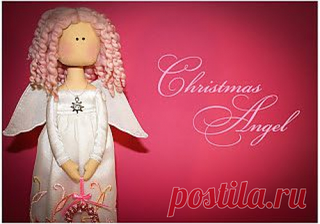 Ручные мечты: Christmas Angel. Мастер-класс по пошиву.