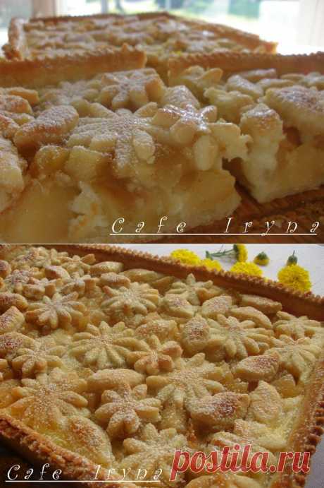 Пирог яблочный, ну очень вкусный