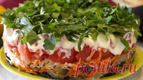 Просто божественный салат «Баклажанный Рай»