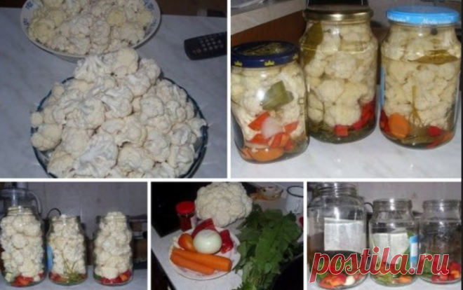 Витамины в каждой банке: Вкуснейшая Маринованная Цветная Капуста — Це Цікаво