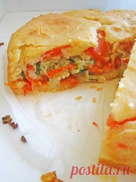 Наливной пирог августа.