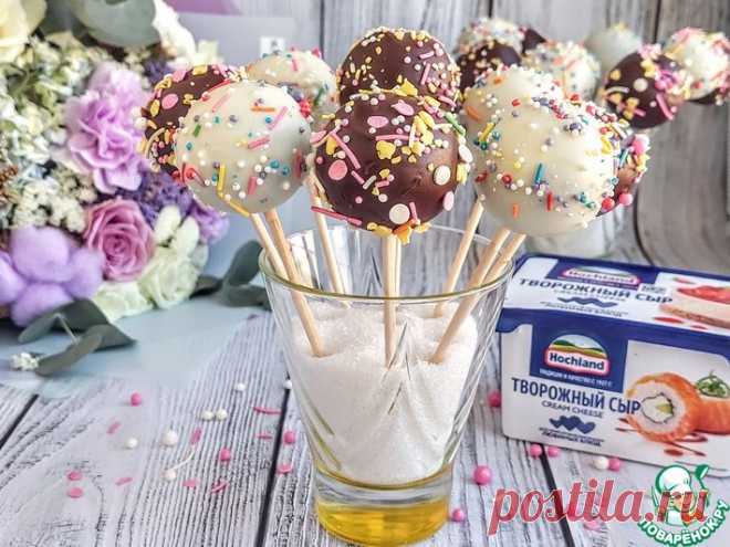 Кейк-попсы с вареной сгущенкой Кулинарный рецепт(**!!!**)