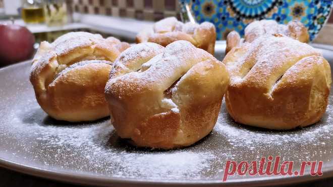 У меня яблоки в сезон уходят все до последнего. Такую вкуснющую выпечку готовлю, всем знакомым уже раздала. Рецепты обалденные! | Розовый баклажан | Дзен(***)