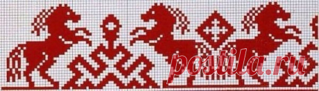 JpTkAZ-_ndw.jpg (604×174) / Рукоделие / Славянские орнаменты (схемы, узоры) / Pinme.ru