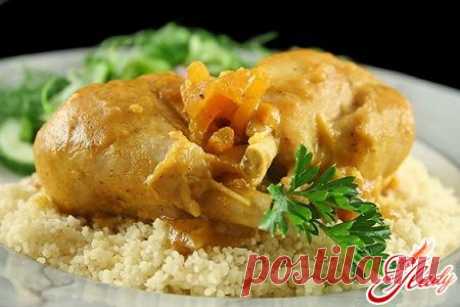 Запеченные куриные бедрышки