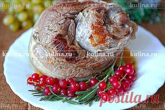 Рулька в мультиварке – рецепт приготовления с фото от Kulina.Ru