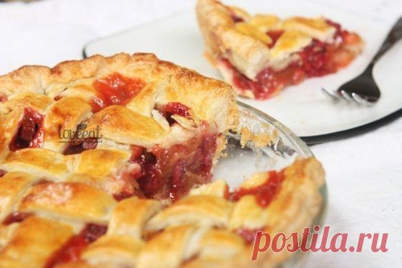 Как приготовить простую фруктовую начинку для пирога. .