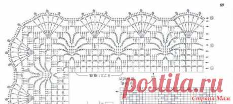 Туника в стиле бохо крючком. Туника филейным узором схема | Handmade24