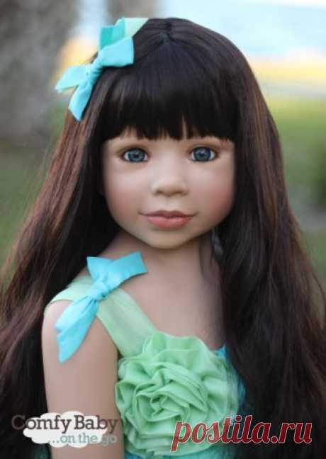 RARE Masterpiece Dolls Princess and The Pea Brunette Blue Eyes 30th Anniversary | eBay