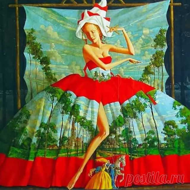 Сюрреализм художника Романа Заслонова.