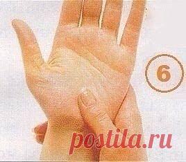 Точки на руках для быстрого выздоровления